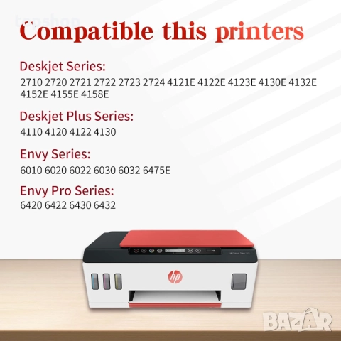 Мастилени касети Foiset 2 черни, 305 XL, резервна част за мастило за принтер HP 305 305XL, ..., снимка 2 - Консумативи за принтери - 52794629