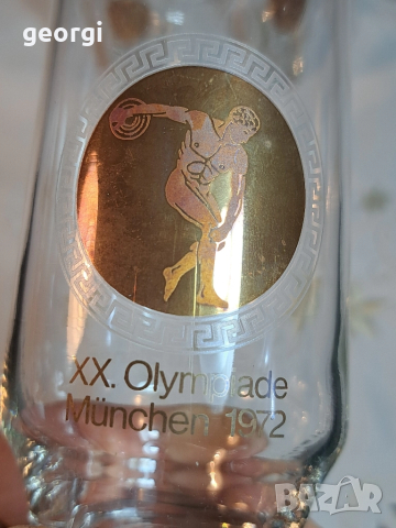 немски колекционерски чаши за бира от Олимпиадата в Мюнхен 1972 28/4, снимка 4 - Чаши - 51945443