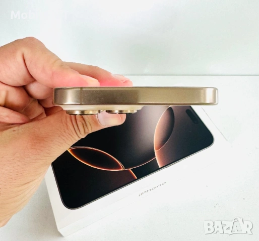 Като НОВ! iPhone 16 Pro Max 256GB Desert Titanium ГАРАНЦИЯ!, снимка 7 - Apple iPhone - 53399478