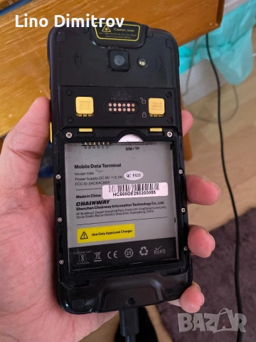 Chainway data terminal баркод скенер , снимка 2 - Резервни части за телефони - 53245991