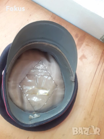 Стара шапка фуражка с кокарда - Германия, снимка 4 - Антикварни и старинни предмети - 53276933