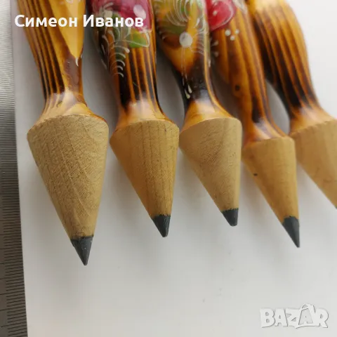 Лот от 5 броя големи молива сувенири Румъния B0030, снимка 6 - Антикварни и старинни предмети - 48665398