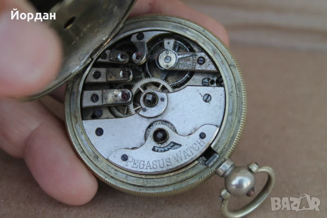 Стар джобен часовник от Османската империя, снимка 9 - Антикварни и старинни предмети - 50565523