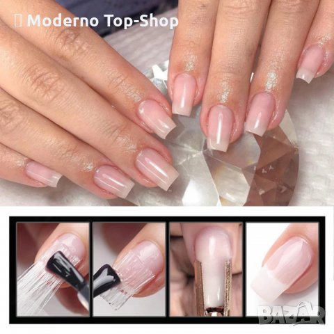 Фибростъкло за изграждане 20 снопчета в пакетче., снимка 3 - Продукти за маникюр - 35141589