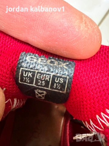 Подарявам - детски маратонки Геокс Geox номер 25 стелка 16см., снимка 4 - Детски маратонки - 53585496