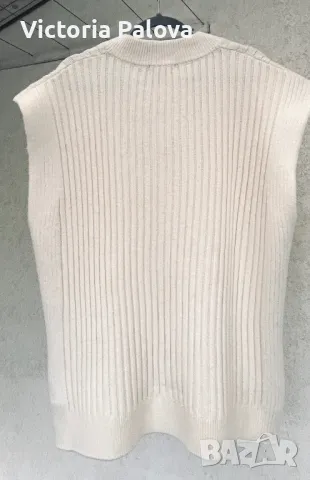 Тренд  масивен  пуловер  без ръкави  H&M, снимка 7 - Елеци - 48305774