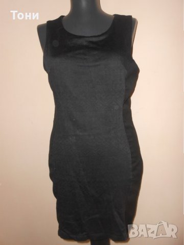 Черна ефектна рокля , снимка 10 - Рокли - 28754474