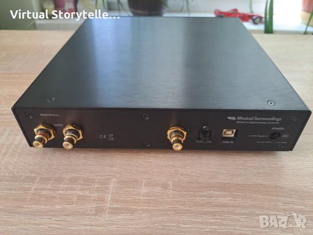 Musical Surroundings MYDAC II DAC; D/A Converter ЦАП, снимка 13 - Ресийвъри, усилватели, смесителни пултове - 50876499