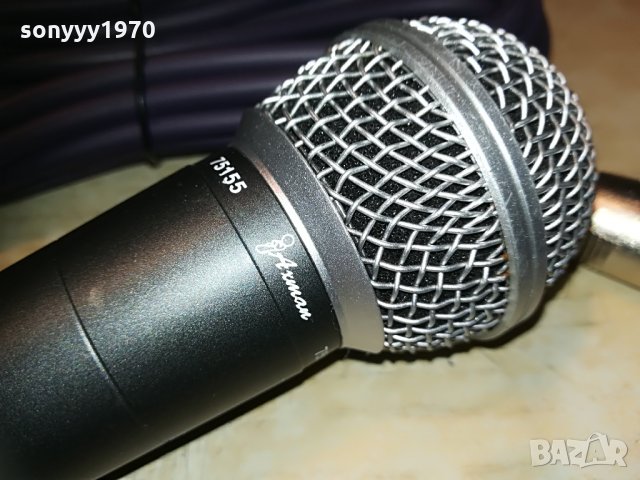 axman 75155 profi mic+кабел+държач-внос germany 1805211025, снимка 17 - Микрофони - 32914495