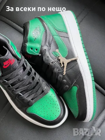 Nike Air Jordan Мъжки Зелени Маратонки👟Мъжки Спортни Обувки Найк Еър Джордан👟Кецове Код E301, снимка 2 - Маратонки - 50415832