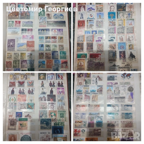 Марки в класьор 1580 бр. к.3