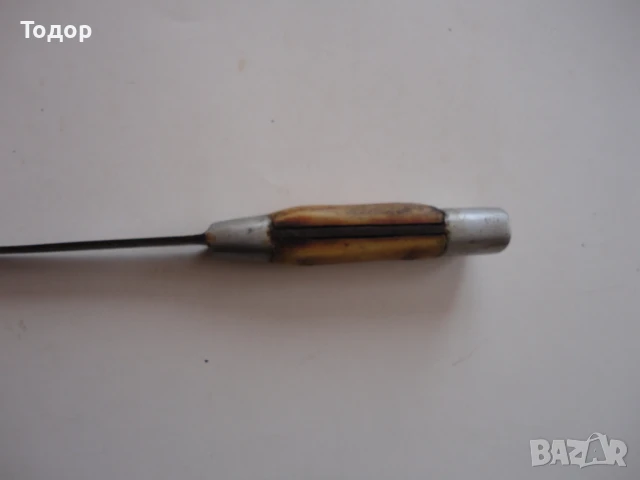 Овчарски  нож рогови чирени , снимка 4 - Ножове - 50470701