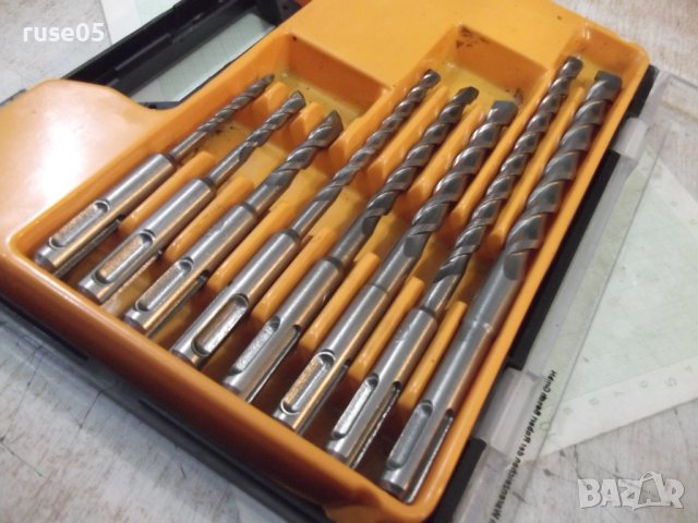 Свредла 8 бр. комплект "MISTER TOOL - SDS - Plus" нови, снимка 7 - Други инструменти - 43049280