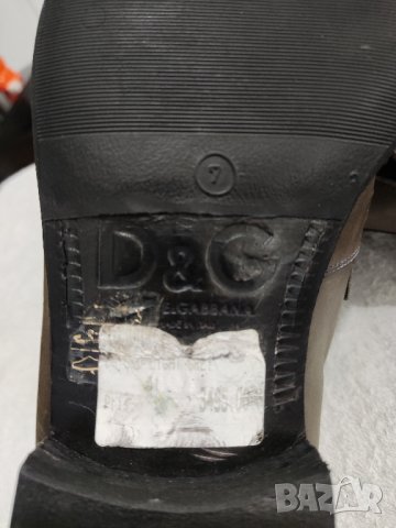 Огиринални кожени обувки Dolce Gabbana, снимка 10 - Спортно елегантни обувки - 35029285