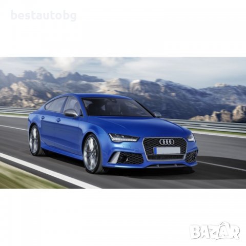 Предна броня RS7 дизайн за Audi A7 4G Facelift (2014-2017), снимка 8 - Аксесоари и консумативи - 38182714