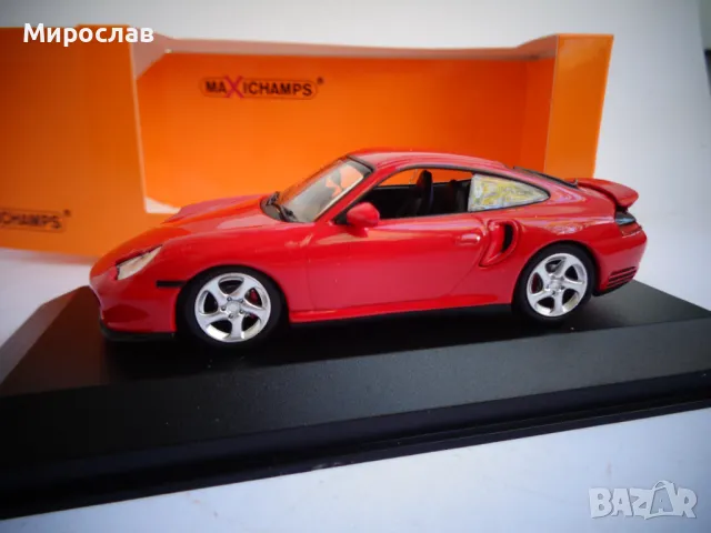 1:43 Minichamps/MAXICHAMPS PORSCHE 911 КОЛИЧКА МОДЕЛ, снимка 2 - Колекции - 47690706
