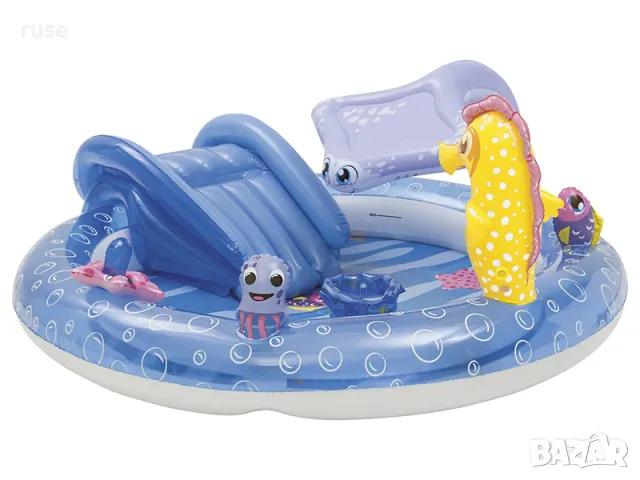 НОВ! Детски надуваем басейн център за игра Подводен свят, снимка 2 - Надуваеми играчки - 49073929