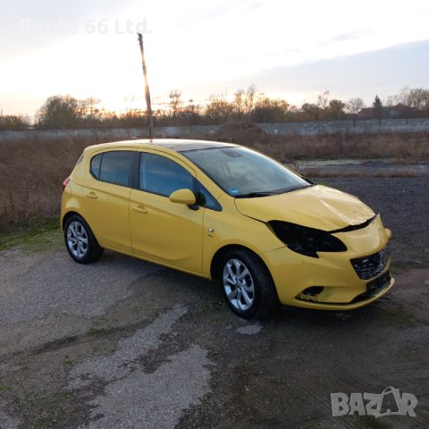 Опел Корса Е 1,4 турбо бензин  2015/ Opel Corsa E 1,4 turbo yellow на части, снимка 8 - Части - 43757538