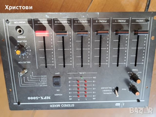 Продавам много запазен мищпулт Monacor MPX - 5000