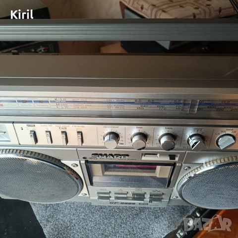 Радиокасетофон SHARP GF-8989, снимка 8 - Радиокасетофони, транзистори - 53608910