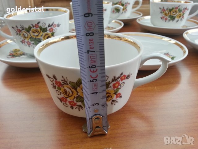 Руски порцелан чаши за чай , снимка 10 - Други ценни предмети - 36844516