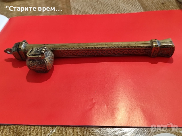 Антикварна Османска мастилница Тип DIVIT, снимка 11 - Колекции - 51464236