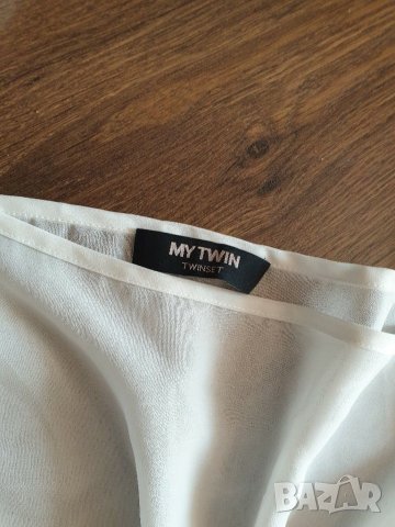 Twin set топове бял, снимка 2 - Корсети, бюстиета, топове - 30141595