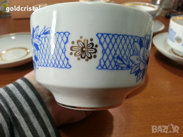 стар руски порцелан чаши за чай, снимка 6 - Антикварни и старинни предмети - 44927668