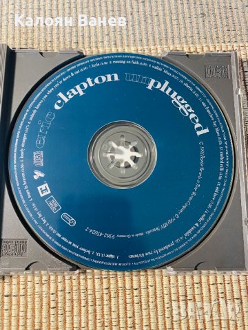 ERIC CLAPTON-CD,оригинални, снимка 4 - CD дискове - 37051716