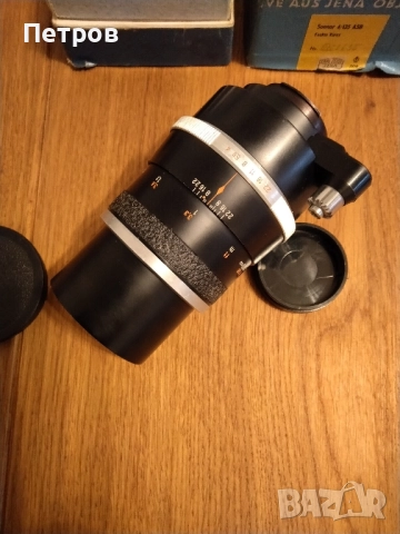 Продавам обектив Carl zeiss jena Sonnar 4/135, снимка 5 - Обективи и филтри - 51815468