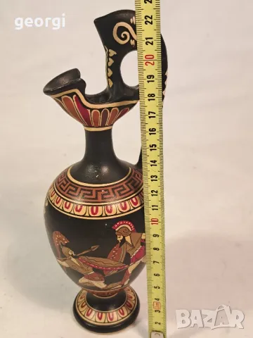 Стара гръцка амфора Ахил и Хектор 19/4, снимка 3 - Други ценни предмети - 49167636