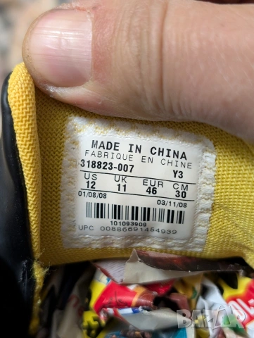 Футболни бутонки Nike T90 Strike II L-FG номер 46 обувки от естествена кожа , снимка 6 - Футбол - 53344645