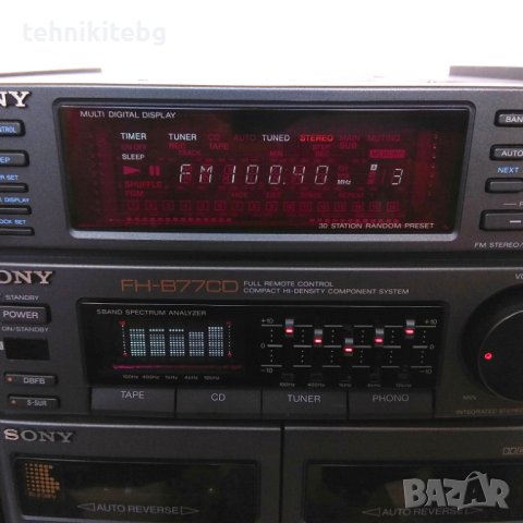 ⭐⭐⭐ █▬█ █ ▀█▀ ⭐⭐⭐ SONY FH-B77CD - страхотна ретро система, снимка 5 - Аудиосистеми - 44052604