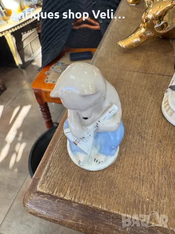 Съветска порцеланова фигура №6353 , снимка 2 - Колекции - 48618743