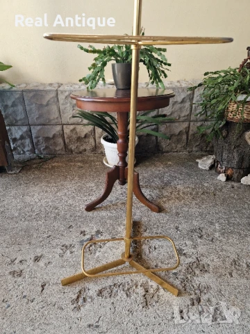 Прекрасна антикварна италианска бронзова закачалка , снимка 7 - Закачалки - 50520973