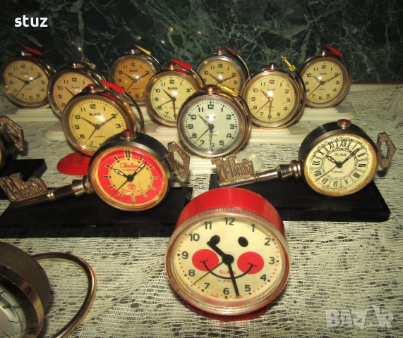 Колекционерски будилници Слава, снимка 8 - Антикварни и старинни предмети - 52863357