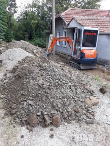 Изкопи с мини багер, дренажи, водопровод и канализация. Транспортни услуги със самосвал до 3,5т., снимка 11 - Други ремонти - 27312041