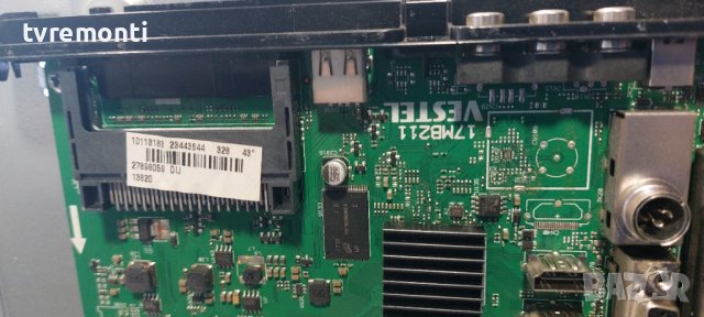 Основна платка - ,17MB211S for 43 inc DISPLAY for NEO LED-43283SW, снимка 2 - Части и Платки - 38188431