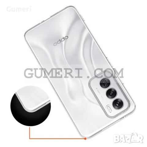 Oppo Reno12 Pro Прозрачен Силиконов Гръб, снимка 2 - Калъфи, кейсове - 48835438
