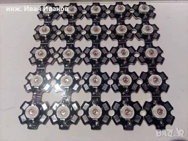 Жълти светодиоди 3W за мигачи на автомобилите внасяни от САЩ и Канада, снимка 1