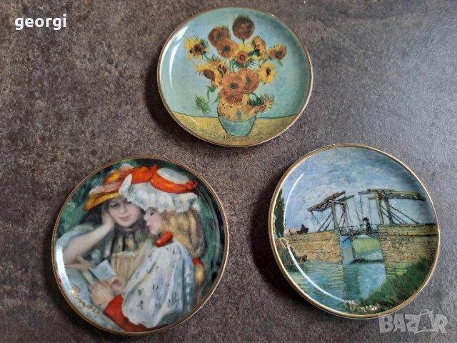 декоративни порцеланови чинийки Goebel  26/4