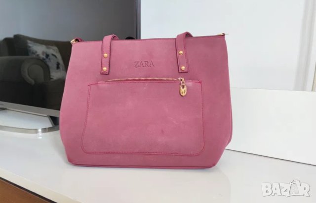 Дамска чанта Zara + подарък
