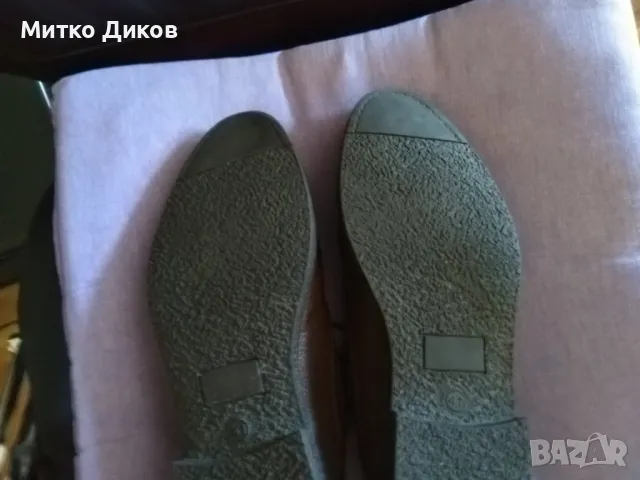 Hotic нови маркови турски обувки естествена кожа реален размер №43 стелка 275мм, снимка 11 - Официални обувки - 48825774