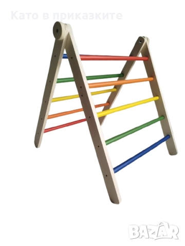 Триъгълник на пиклер ; Монтесори триъгълник; Катерушка Пиклер, снимка 3 - Образователни игри - 52720356