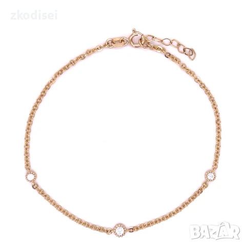 Златна дамска гривна 1,73гр. 19,0см. 14кр. проба:585 модел:32261-6