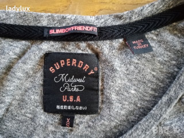 Super Dry 1954 Slim Boyfriend T-shirt, Оригинална. Код 1342 , снимка 6 - Тениски - 33377910