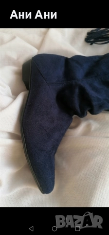 Нови велурени чизми