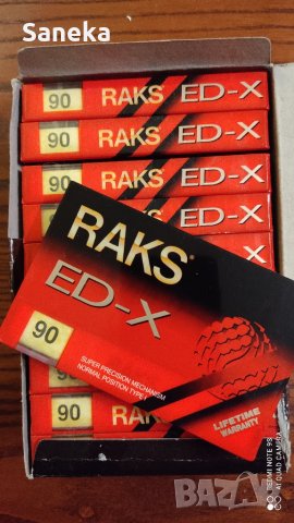 RAKS ED-X 90, снимка 1 - Аудио касети - 35039919