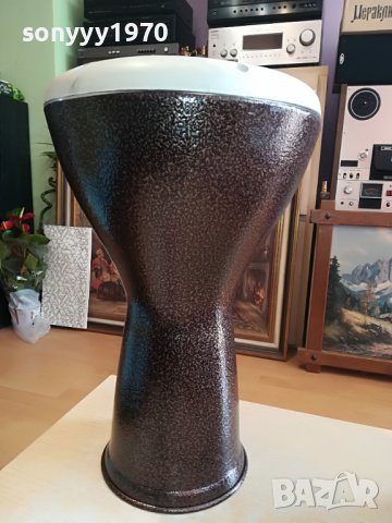 ТАРАМБУКА НОВА ГОЛЯМА КАФЯВ МЕТАЛИК 2603231522, снимка 3 - Ударни инструменти - 40140827