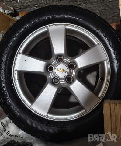 Джанти със зимни гуми за Шевролет и Опел 16 цола, снимка 2 - Гуми и джанти - 53236724